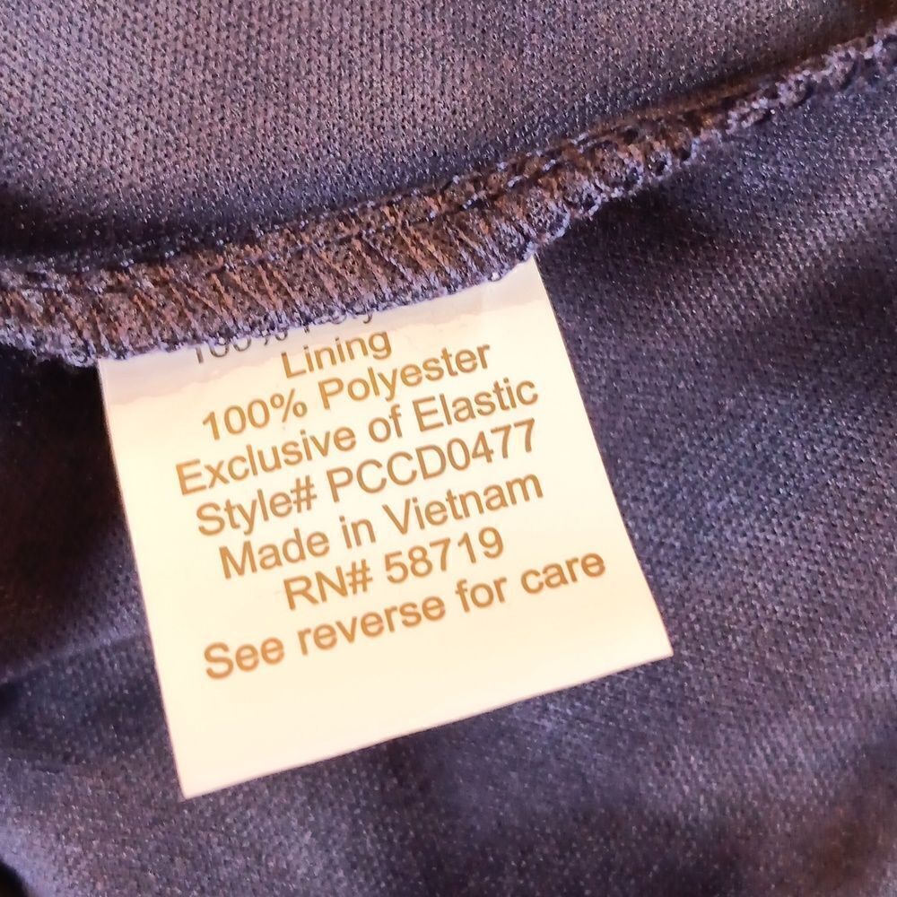 NY Collection Navy Prairie Dress - Picture 13 of 16